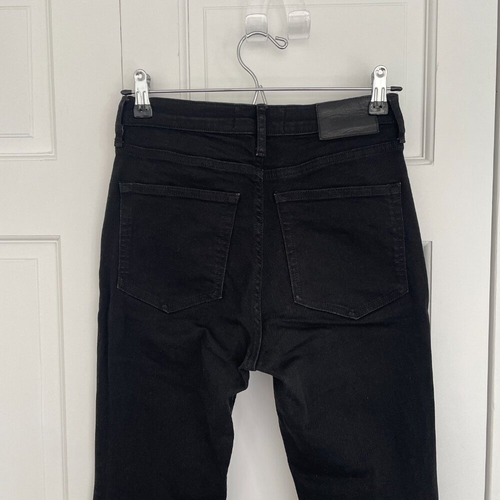 Everlane The Authentic Stretch High-Rise Skinny Jean | Black | Size 27 - Picture 5 of 7